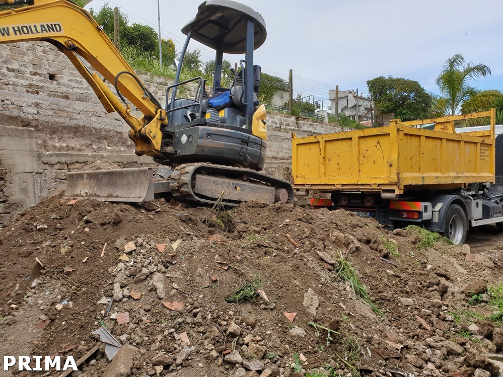 movimento terra e sbancamento piccole dimensioni Roma 
