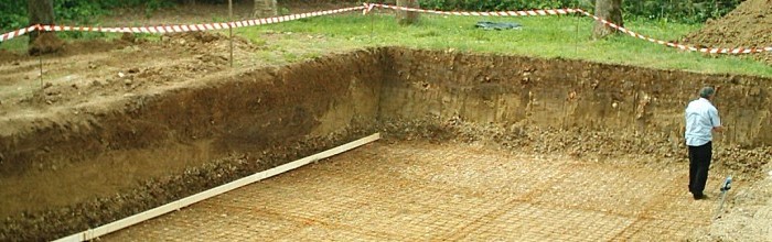 scavi per piscine roma